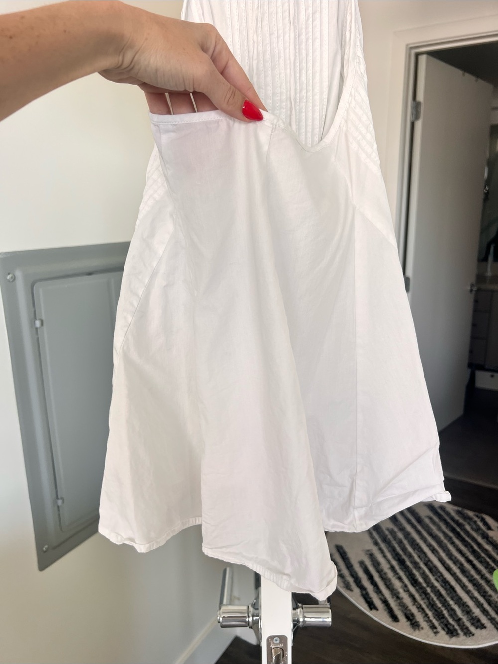 SOLD For Love & Lemons Arya Mini Dress White Size XS - Picture 4 of 12